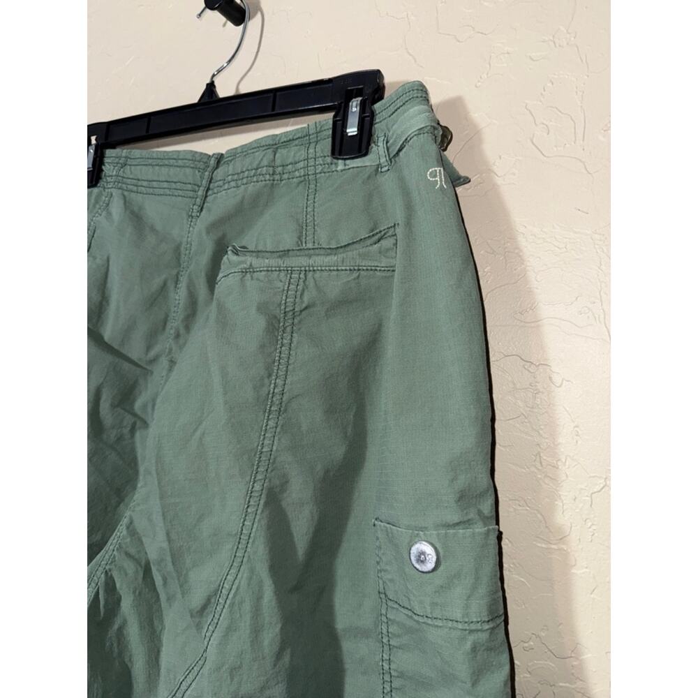Anthropologie x Pilcro slouchy fit surplus cargo pants balloon wide leg cropped - Picture 8 of 9